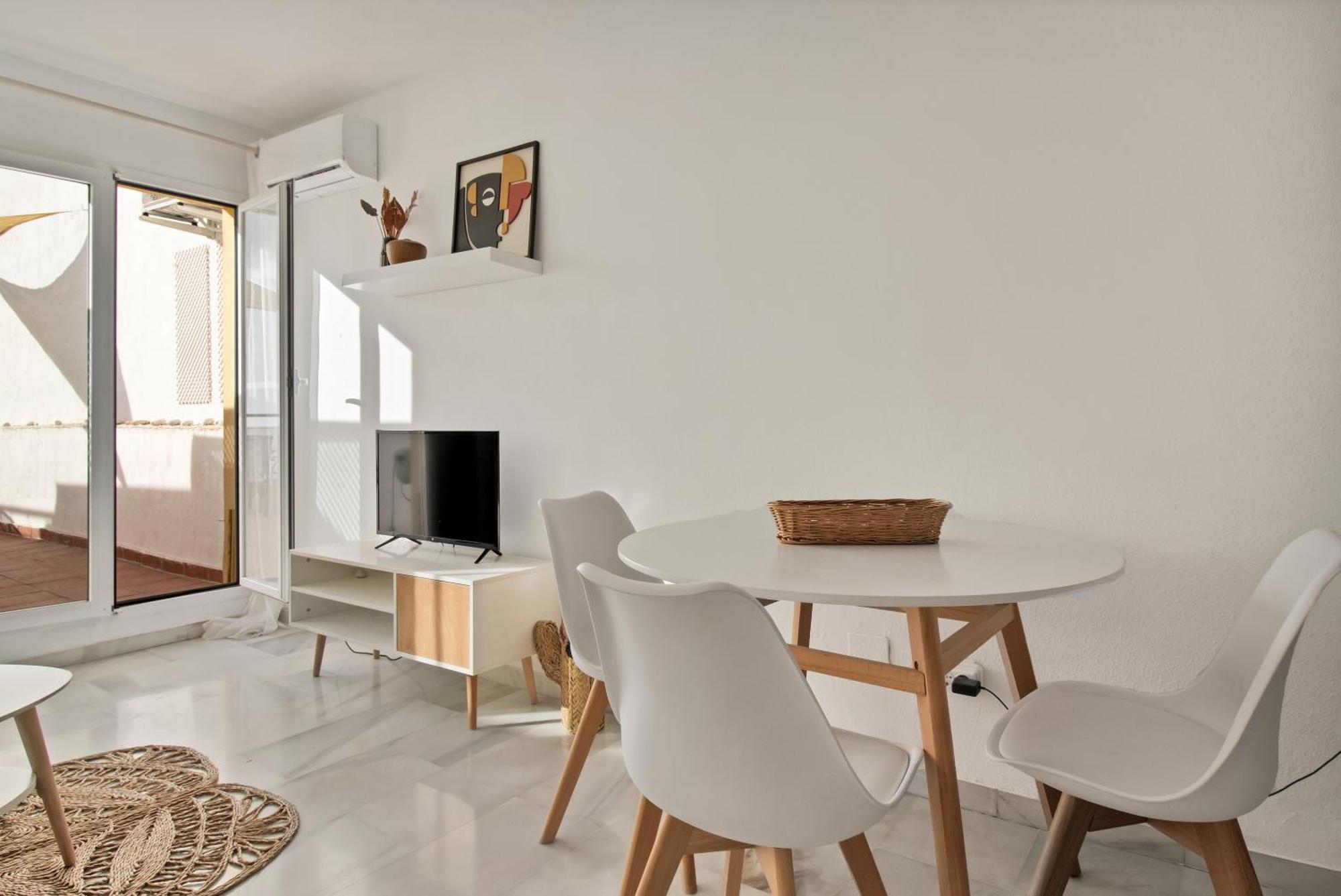 Apartamento Duplex Estilo Boho Con Increible Terraza Y Vistas Al Mar En Estepona - Las Abejeras 609 Exterior foto