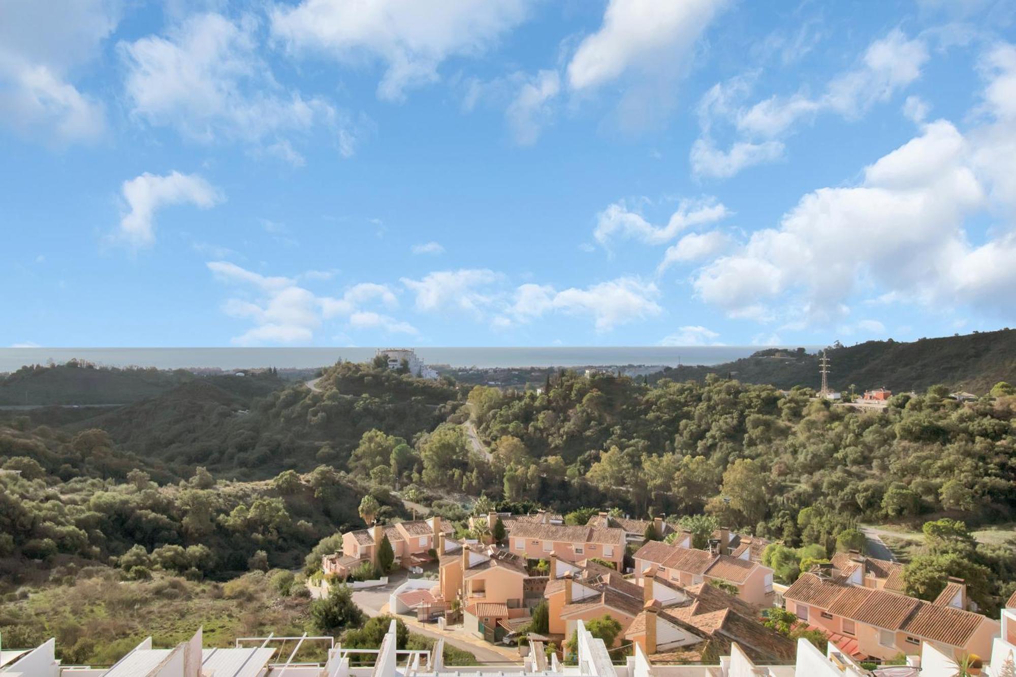 Apartamento Duplex Estilo Boho Con Increible Terraza Y Vistas Al Mar En Estepona - Las Abejeras 609 Exterior foto